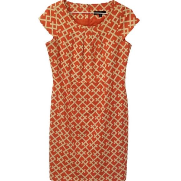 Eden Court Preppy Mod Printed Sheath Dress - Picture 12 of 12